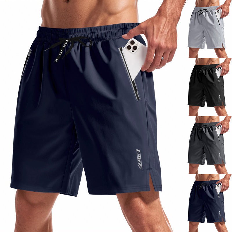 Men's Shorts Micro Elastic Loose Luminous Quick - dry Casual Shorts - E. M. E. LLC0