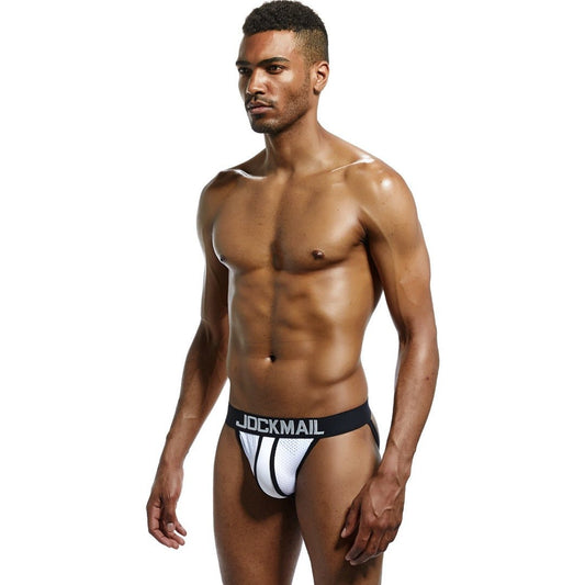 Men's Super Sexy Double T - back Mesh Breathable - E. M. E. LLC0