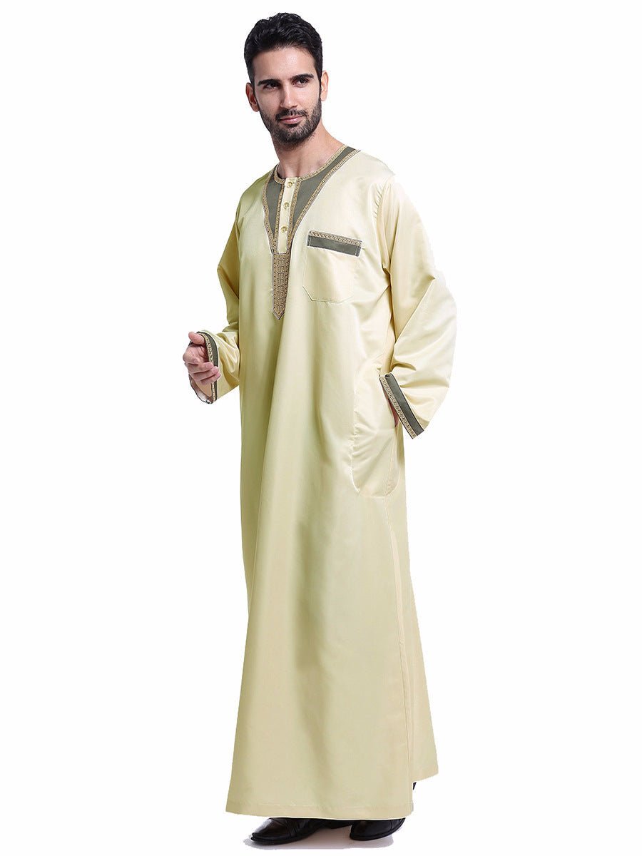 Muslim Arab Middle Eastern Men's Robe - E. M. E. LLC0