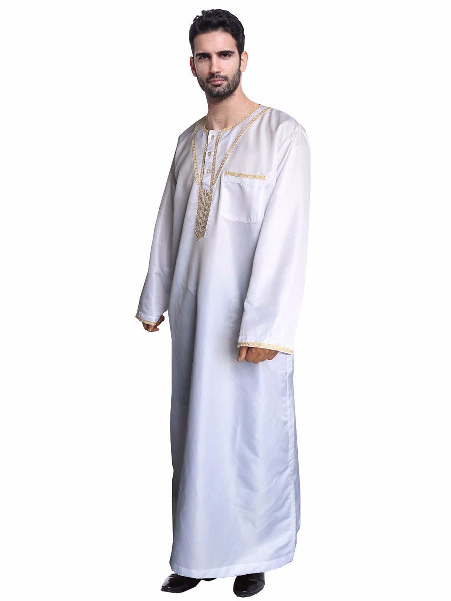 Muslim Arab Middle Eastern Men's Robe - E. M. E. LLC0