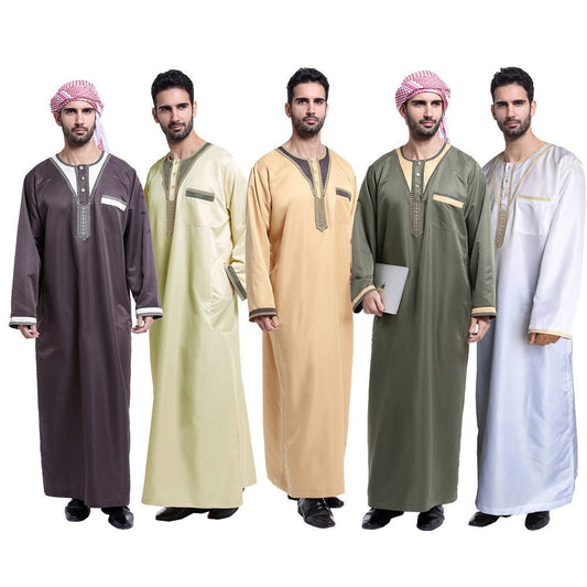 Muslim Arab Middle Eastern Men's Robe - E. M. E. LLC0