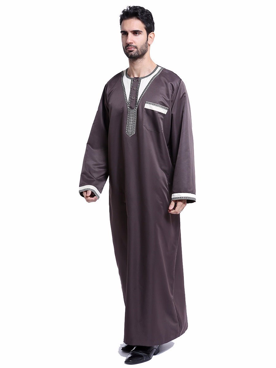 Muslim Arab Middle Eastern Men's Robe - E. M. E. LLC0