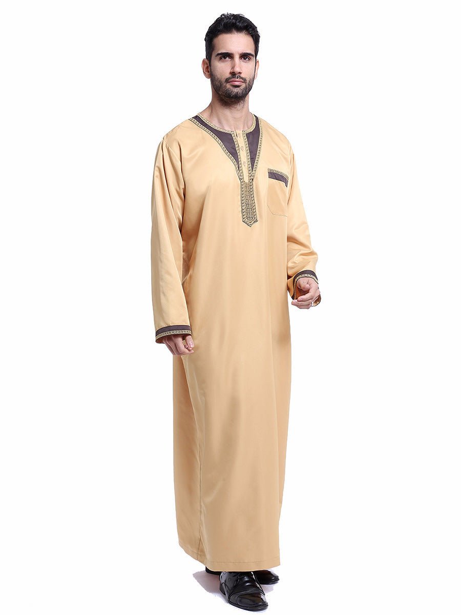 Muslim Arab Middle Eastern Men's Robe - E. M. E. LLC0