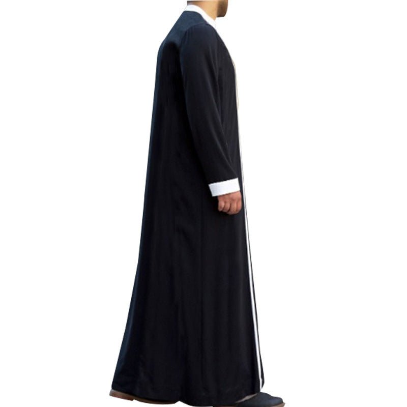 Muslim Costume Halloween Long Sleeve C Suit Kaftan Islamic Jubba Costume Robe - E. M. E. LLC0