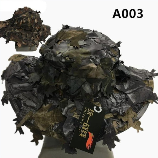 New Chinese Bionic Outdoor Military Fan Dome Camouflage Hat - E. M. E. LLC0