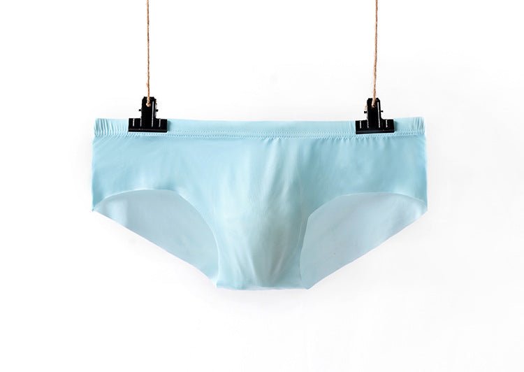 One - piece Seamless Low Waist Quick - drying Breathable Men's Underwear - E. M. E. LLC0