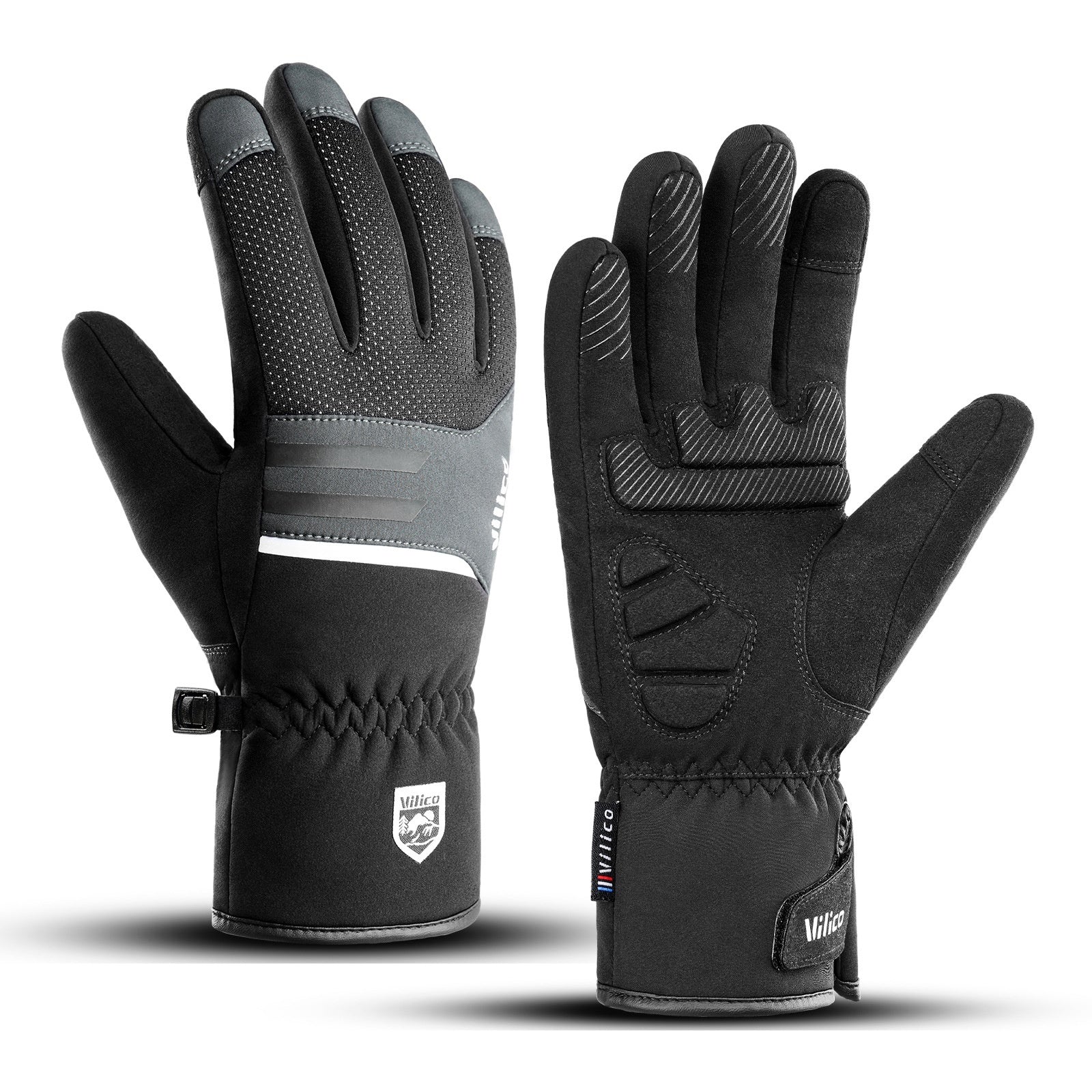 Outdoor Non - slip Cold Velvet Wear - resistant Gloves - E. M. E. LLC0