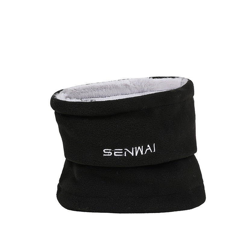 Outdoor Plush Bib Cold Proof And Warm Wool Hat Wind Proof And Fashionable - E. M. E. LLC0