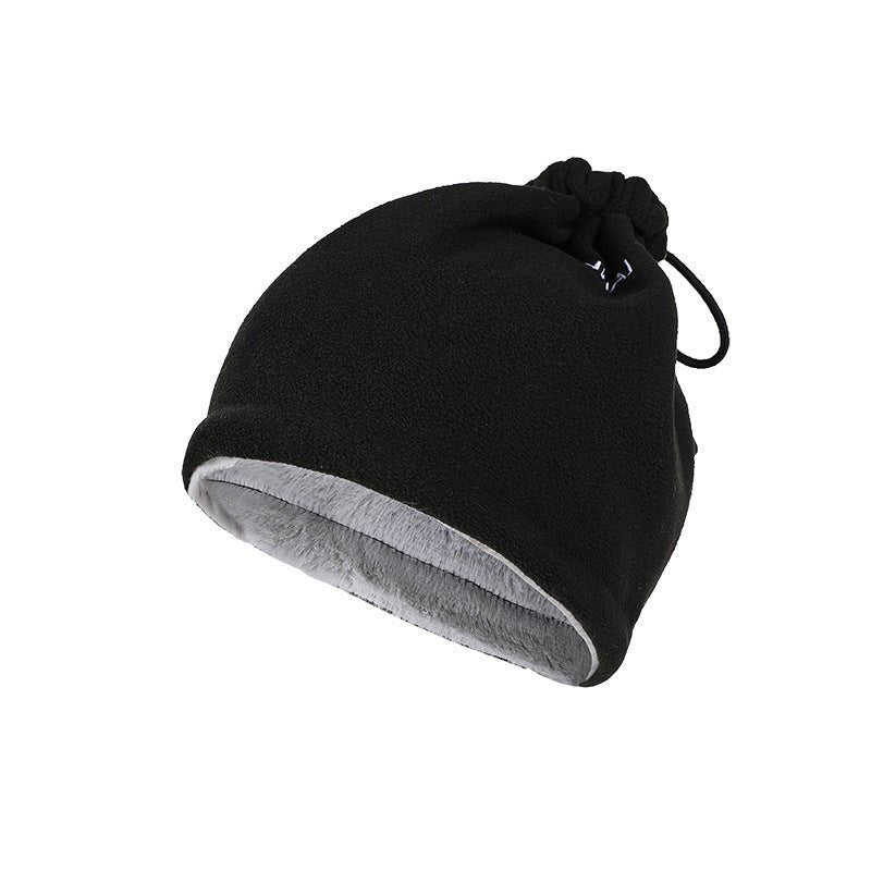 Outdoor Plush Bib Cold Proof And Warm Wool Hat Wind Proof And Fashionable - E. M. E. LLC0