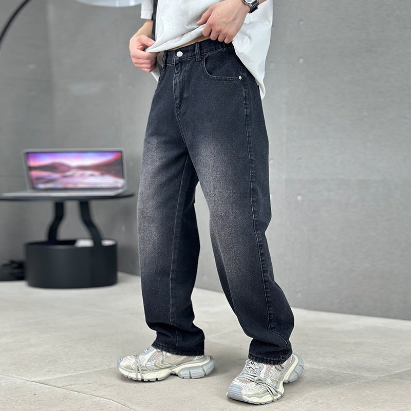 Retro Maillard All - matching Casual Trousers - E. M. E. LLC0