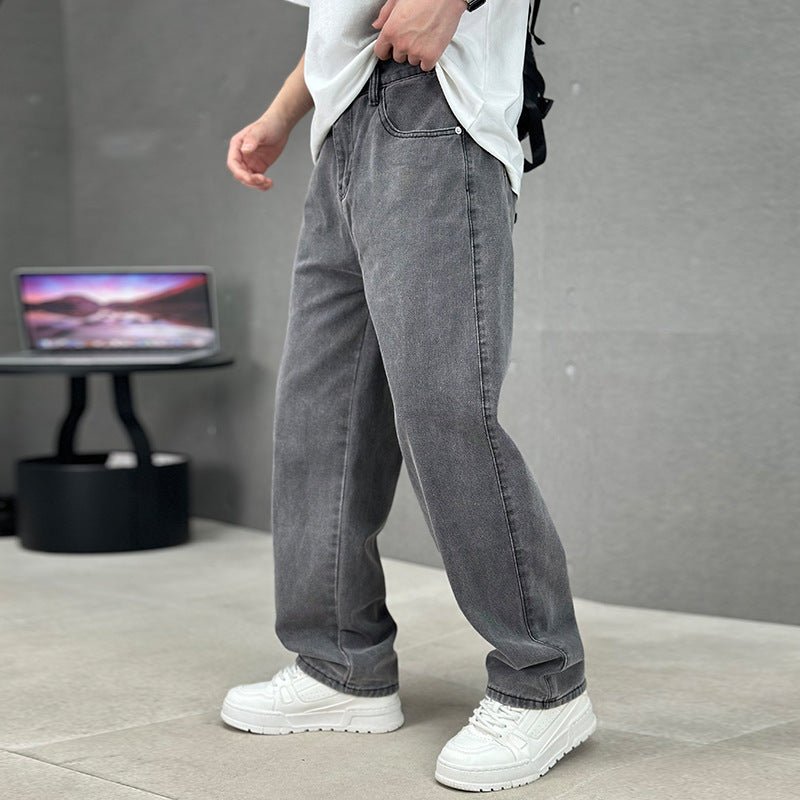 Retro Maillard All - matching Casual Trousers - E. M. E. LLC0