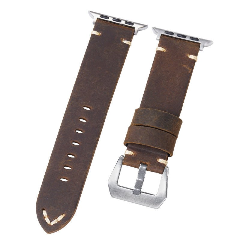 Series Men's Leather Watch Band - E. M. E. LLC0