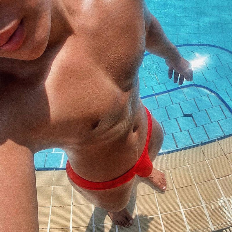 Small Briefs Thread Cotton Breathable Sports Shorts - E. M. E. LLC0