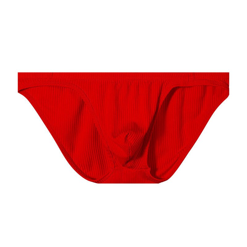 Small Briefs Thread Cotton Breathable Sports Shorts - E. M. E. LLC0