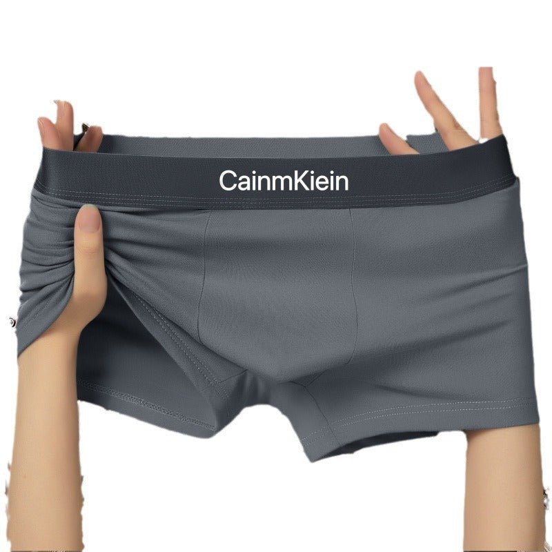 Solid Color Men's Underwear Comfortable Soft Boxers - E. M. E. LLC0