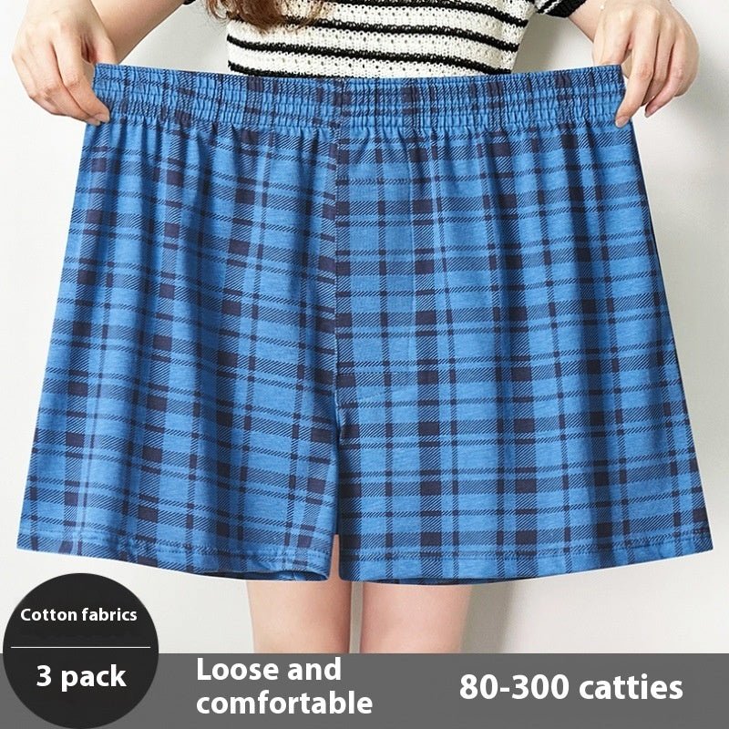 Summer Breathable Fat Boxer Shorts - E. M. E. LLC0