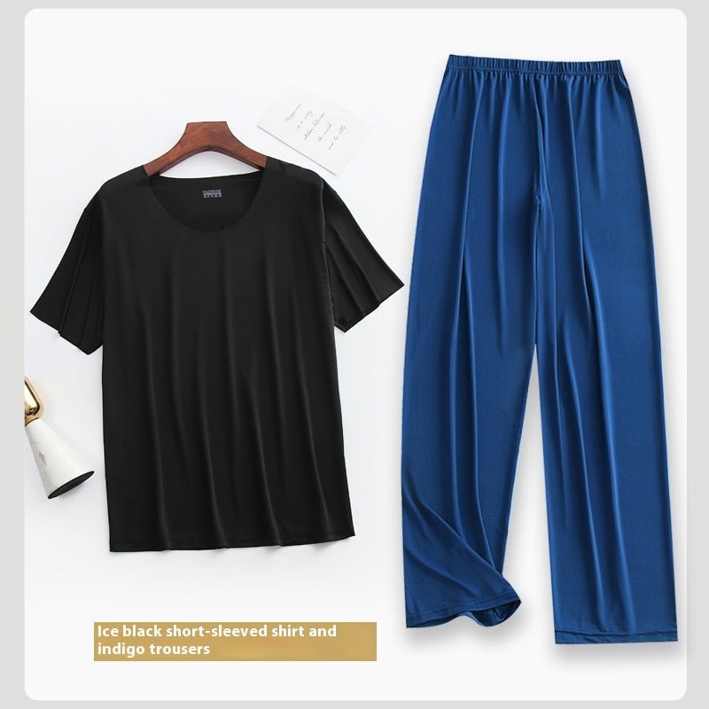 Summer Thin Homewear Suit Pajamas - E. M. E. LLC0