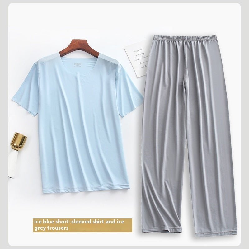 Summer Thin Homewear Suit Pajamas - E. M. E. LLC0