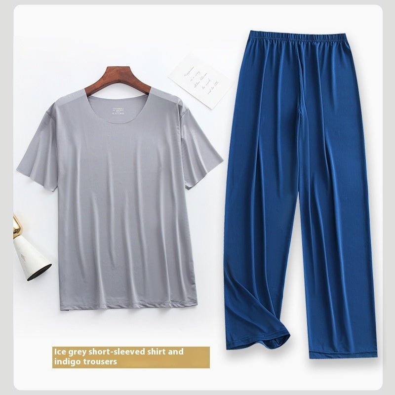 Summer Thin Homewear Suit Pajamas - E. M. E. LLC0