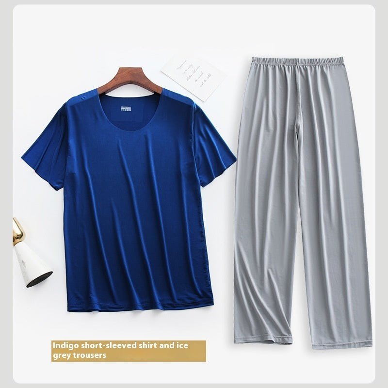 Summer Thin Homewear Suit Pajamas - E. M. E. LLC0