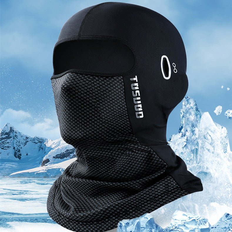 Sun Protection Ice Silk Headgear Mask Male - E. M. E. LLC0