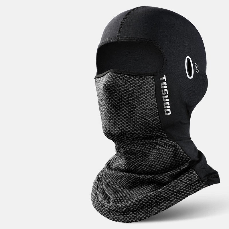 Sun Protection Ice Silk Headgear Mask Male - E. M. E. LLC0