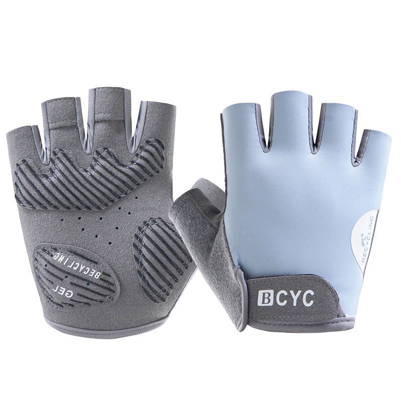 Thin Half Finger Exercise Anti Training Anti Slip Gloves - E. M. E. LLC0