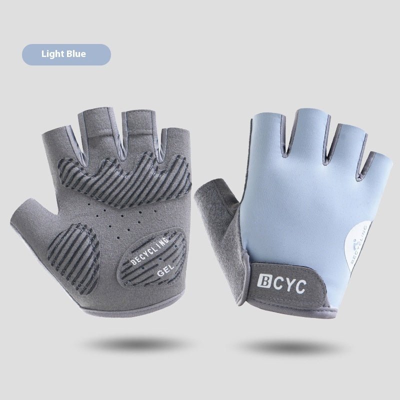 Thin Half Finger Exercise Anti Training Anti Slip Gloves - E. M. E. LLC0