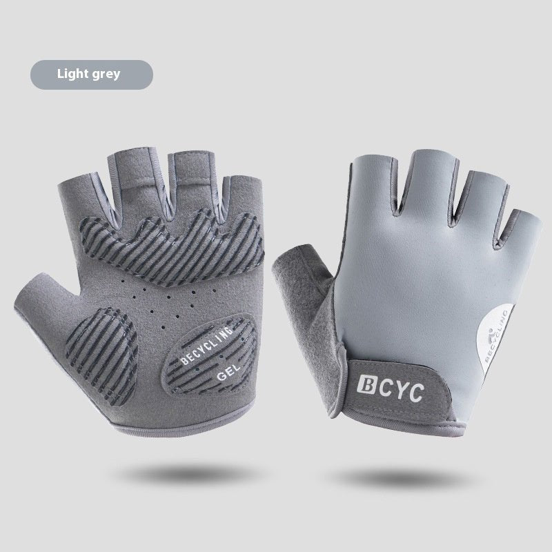 Thin Half Finger Exercise Anti Training Anti Slip Gloves - E. M. E. LLC0