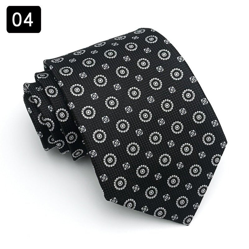 Tie Men's Formal Wear Business Stripes Business Shirt - E. M. E. LLC0