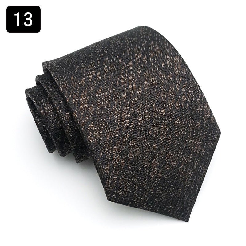 Tie Men's Formal Wear Business Stripes Business Shirt - E. M. E. LLC0