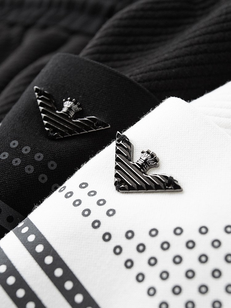 Twill Stretch White Trousers For Men - E. M. E. LLC0