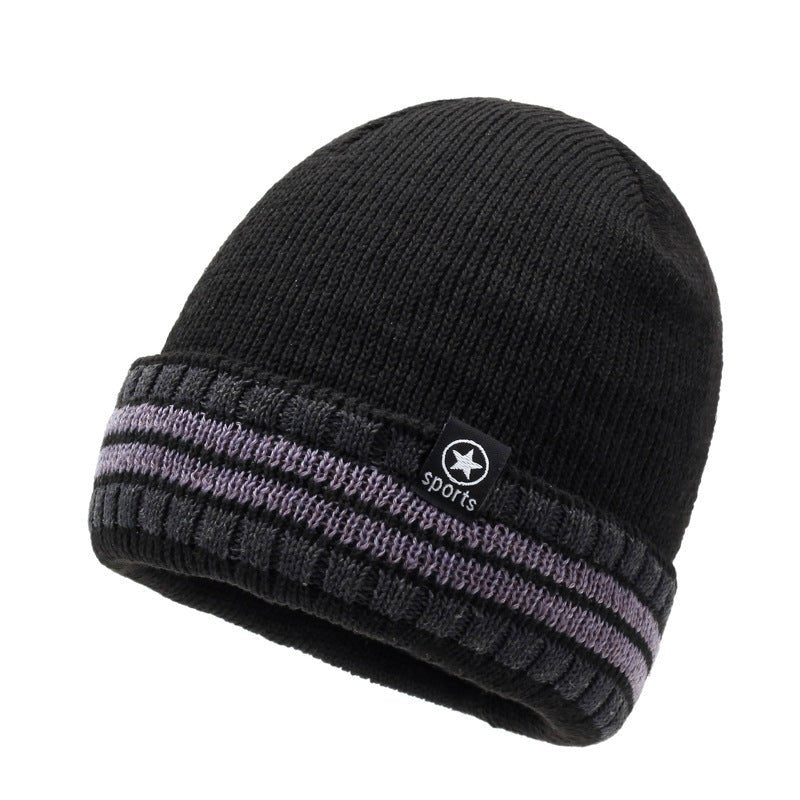 Warm Winter Knitted Hat Woolen Cap - E. M. E. LLC0