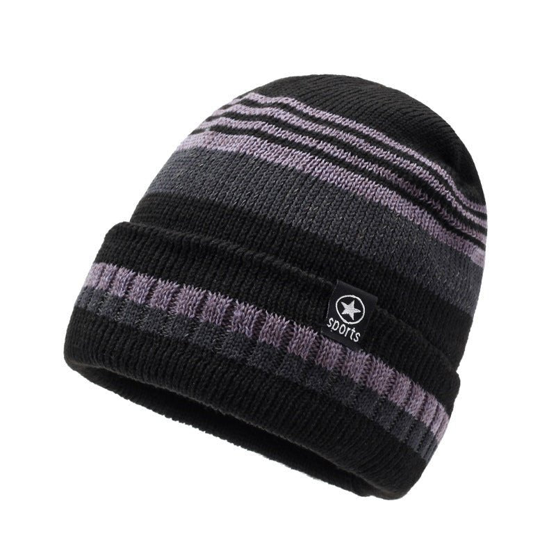 Warm Winter Knitted Hat Woolen Cap - E. M. E. LLC0