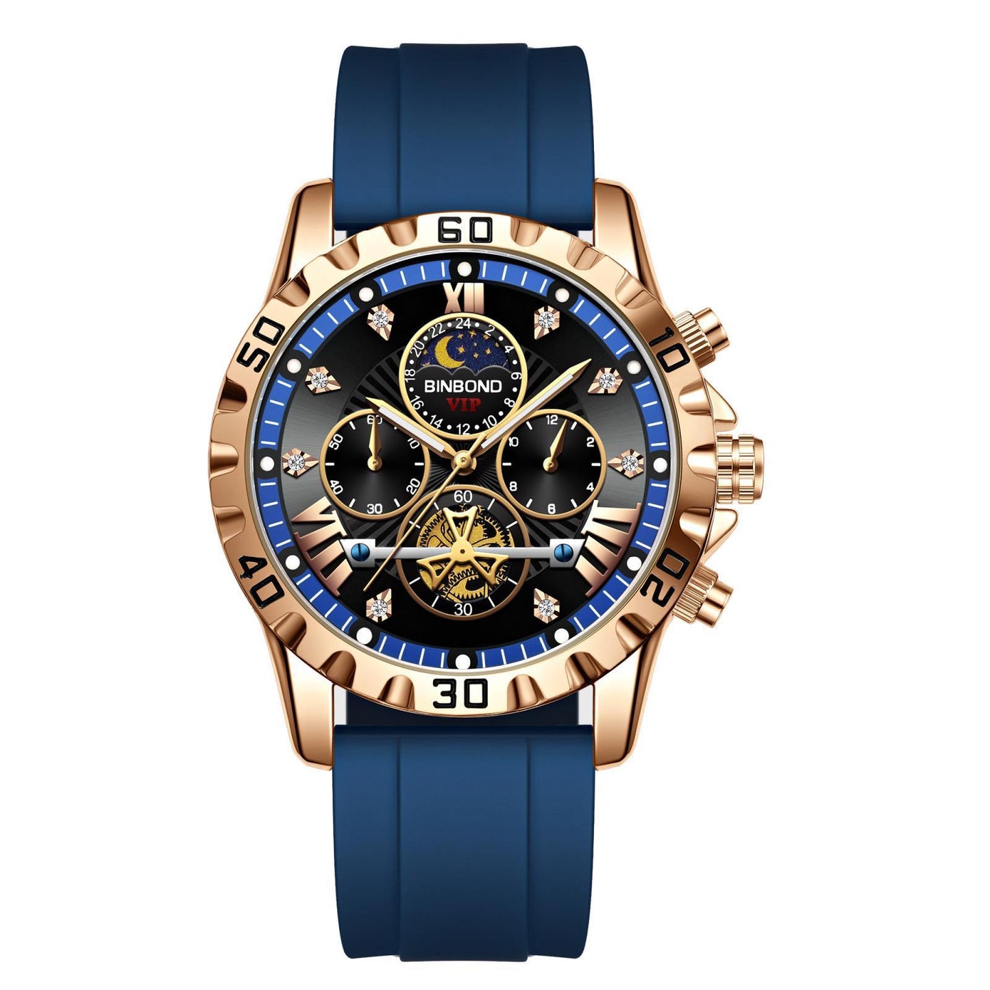 Waterproof Luminous Camel Flywheel Men's Student Korean Fashion Internet Celebrity Quartz Watch - E. M. E. LLC0