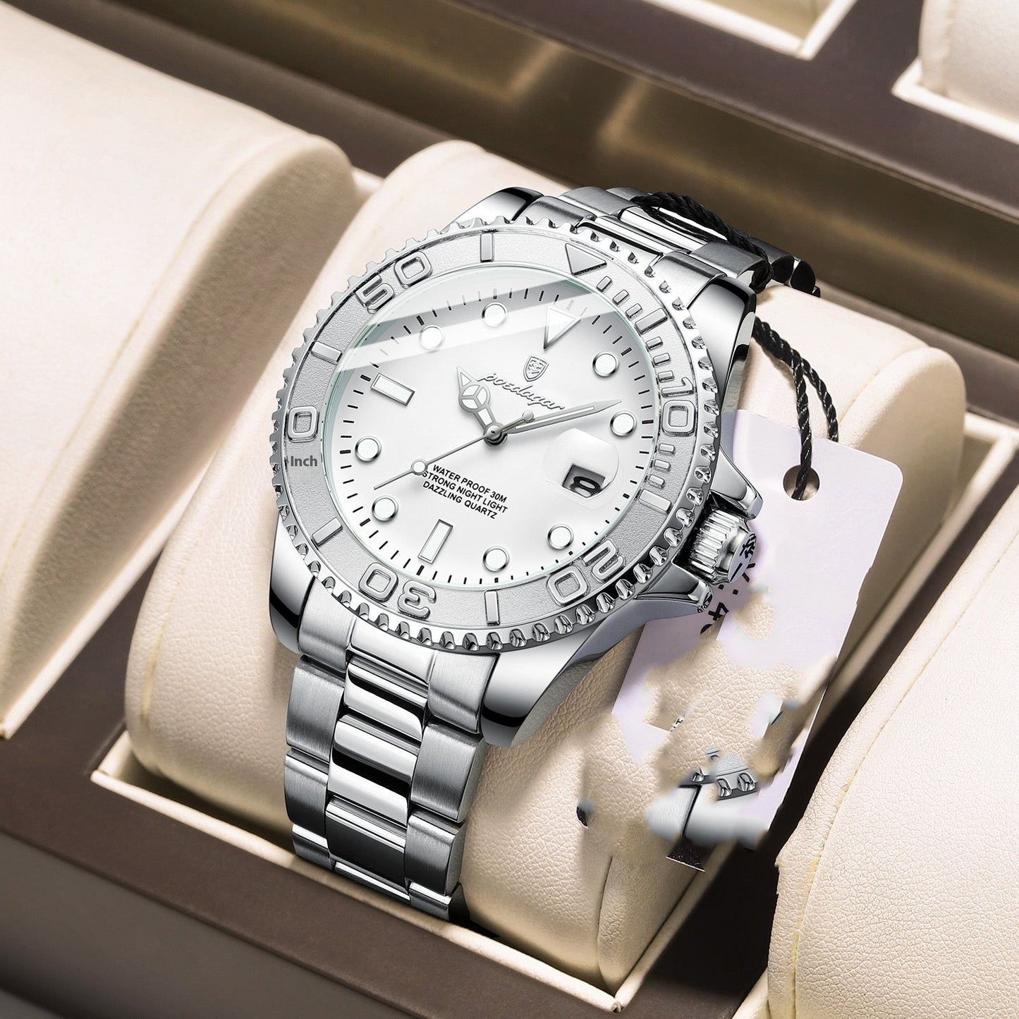 Waterproof Luminous Men's Watch Fashion Quartz - E. M. E. LLC0