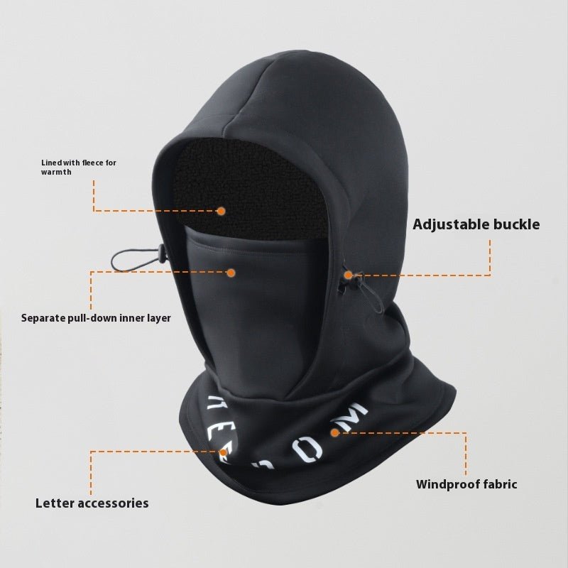 Winter Riding Cold Protection Fleece Thermal Headgear - E. M. E. LLC0