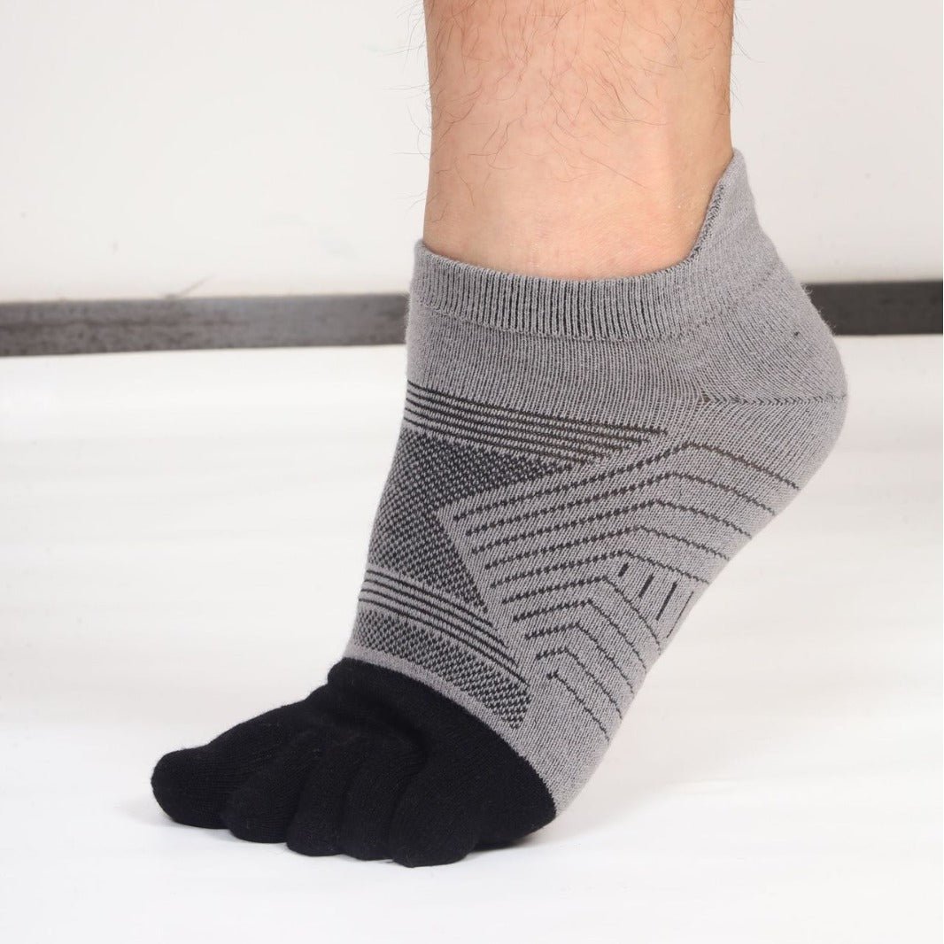 Wool Plush Toe Socks Men's Short Tube - E. M. E. LLC0