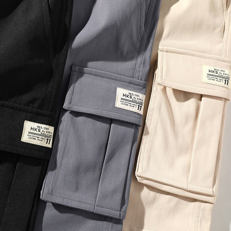 Workwear Shorts Men's Casual All - match Cropped Pants - E. M. E. LLC0