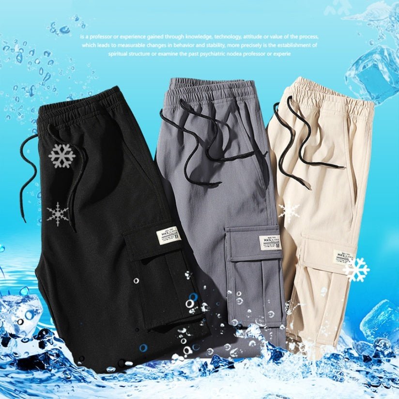 Workwear Shorts Men's Casual All - match Cropped Pants - E. M. E. LLC0